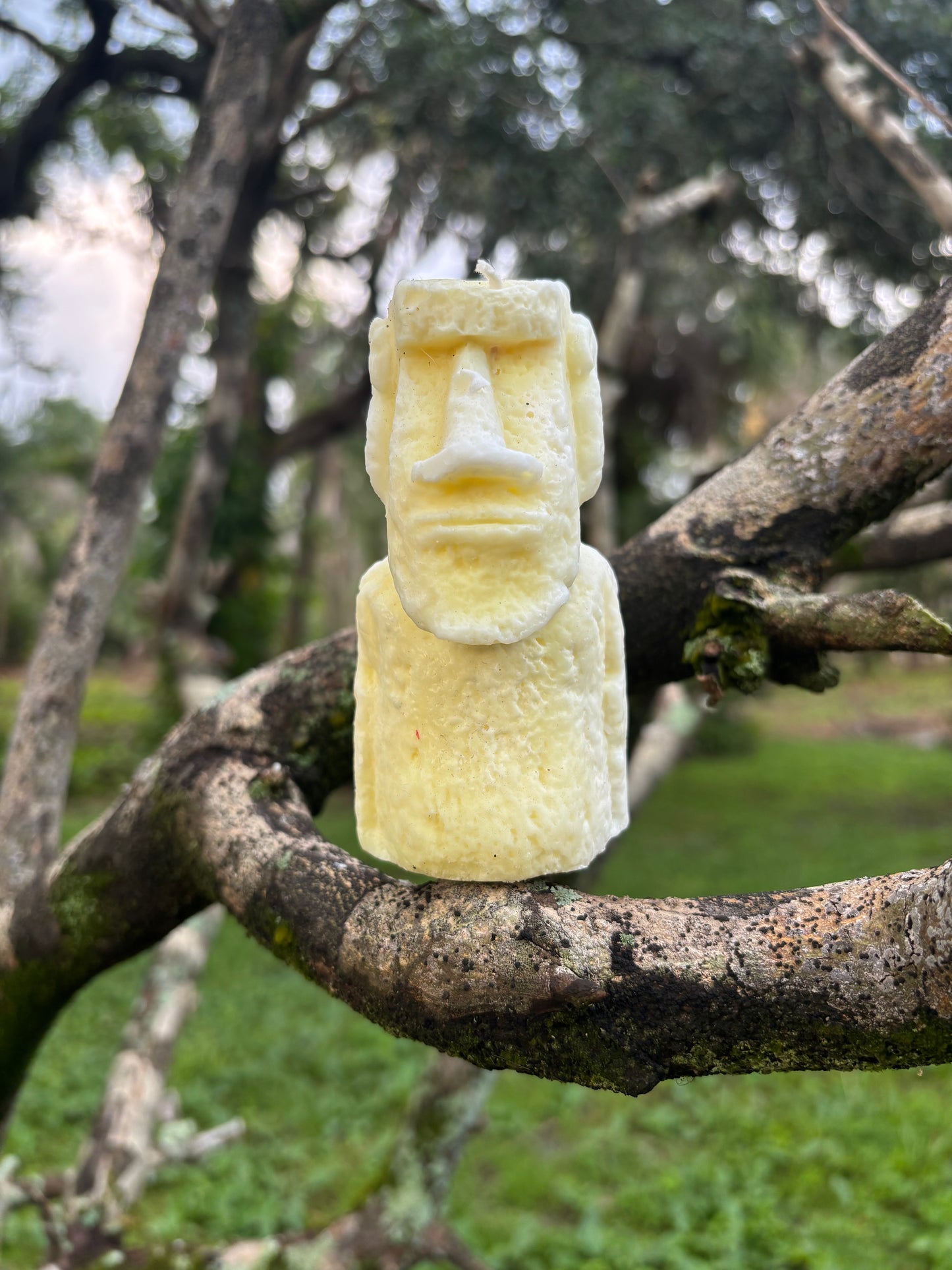 Stone Man Candle